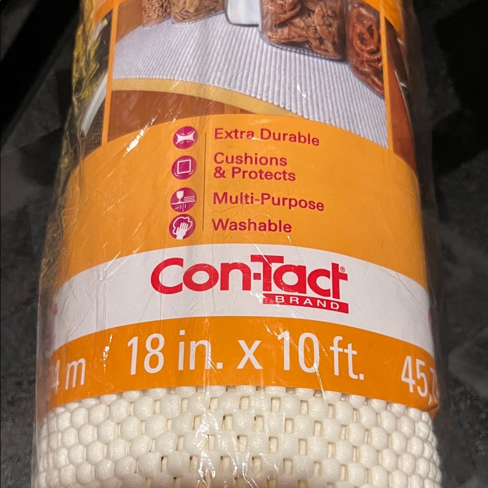 White Non-Slip Drawer Liner Roll